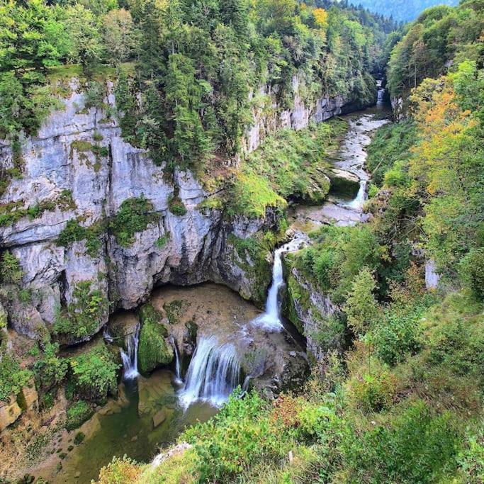 Maison Renovee Au Coeur Du Haut-Jura Entre-Deux-Monts Buitenkant foto