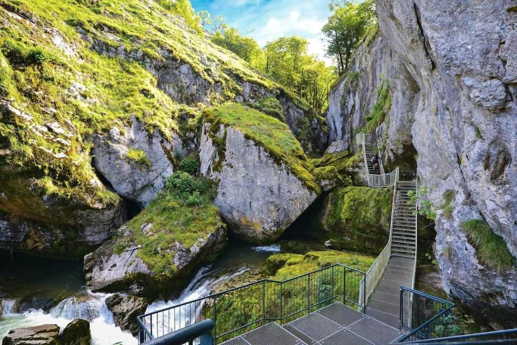 Maison Renovee Au Coeur Du Haut-Jura Entre-Deux-Monts Buitenkant foto